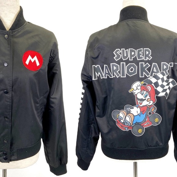 Nintendo Jackets & Blazers - Super Nintendo x F21 Super Mario Kart Jacket sz S